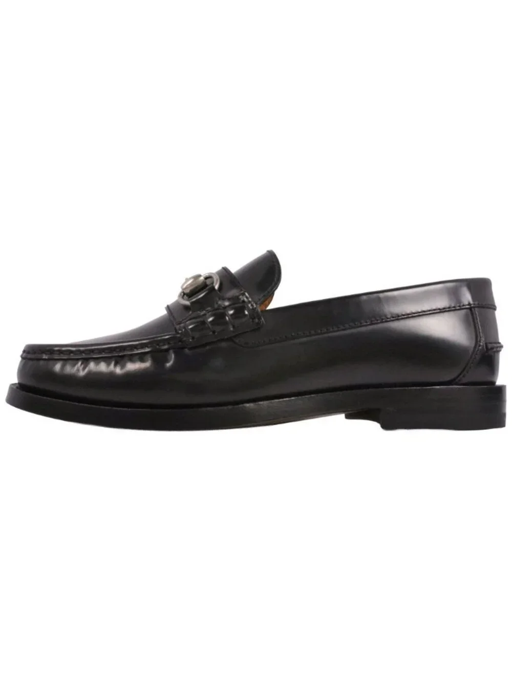 Gucci Loafers Moccasins Horsebit Leather Shoes